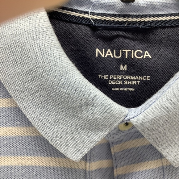 Nautica Mens Polo Size Medium (Preowned) - Picture 4 of 4